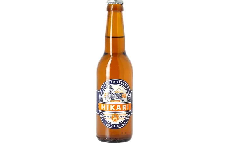 Hikari  Bière blonde au Saké 5,5 degrés